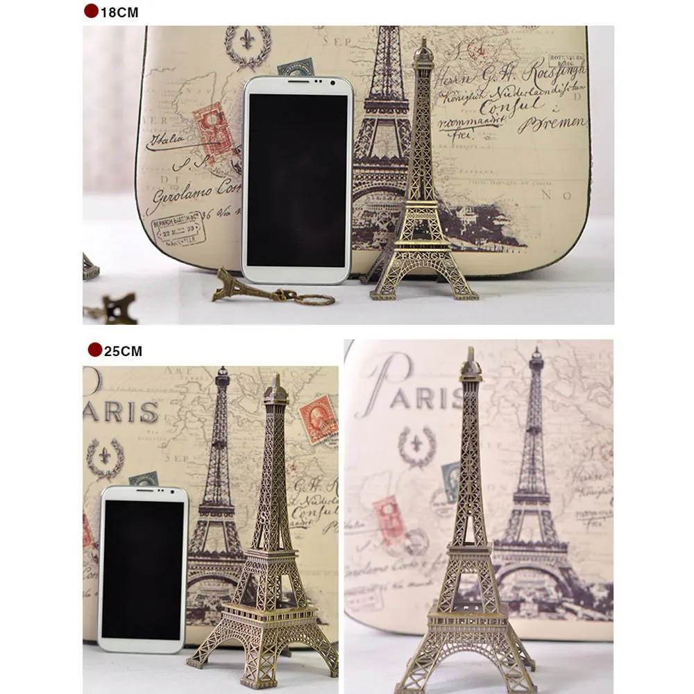 1 шт. Декор Парижской башни металлическая статуя копия рисунка декор стола в