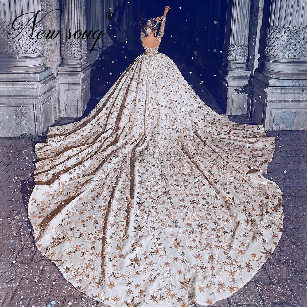 Женское вечернее платье со шлейфом Gorerous розовое с блестками и бусинами длинное