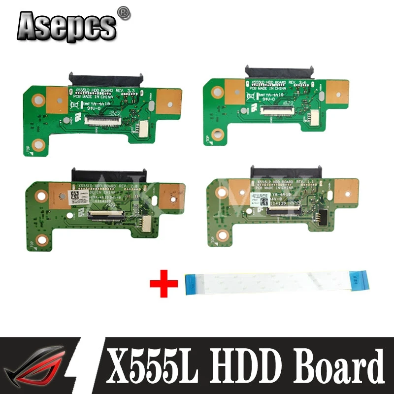 

For Asus X555L X555LD X555LD REV 2.0 3.1 X555LP REV 1.1 Laptop HDD Hard Disk Drive Board Version 100% Tested Fast Ship