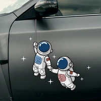 creative car sticker space astronaut decal decoration rear windshield trunk tuning car styling automobile accessories