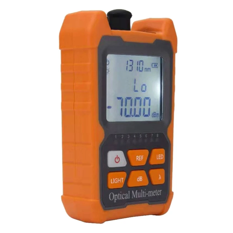 

XX9A Mini Optical Fiber Power Meter FC/SC/S-T Universal Interface Fiber Tester Visual Fault Locator 850/980/1300/1310
