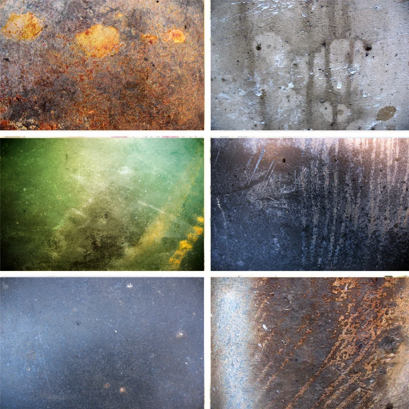 Реквизит для фотосъемки Nitree Виниловый фон фотостудии старые грязные цементные