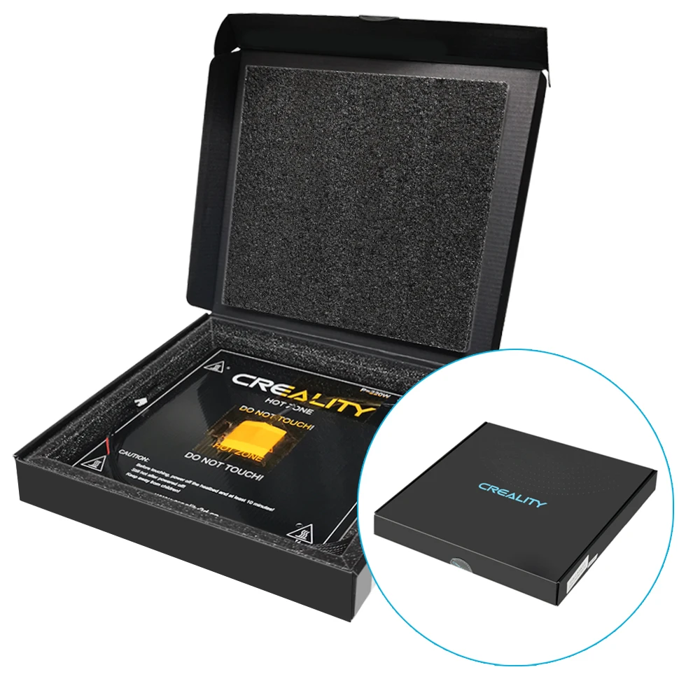 3d printer parts heatbed aluminum substrate heat bed with cable for ender33spro or for cr1010s free global shipping