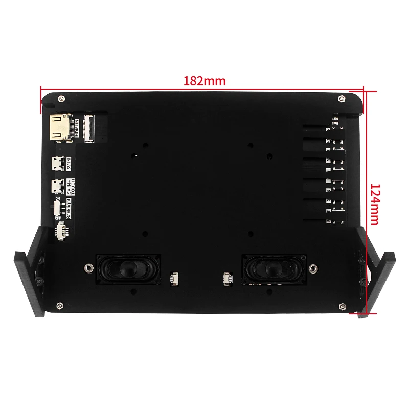 7-дюймовый сенсорный экран Raspberry Pi 4 Model B 1024x60 0 IPS TFT ЖК-дисплей с кронштейном для
