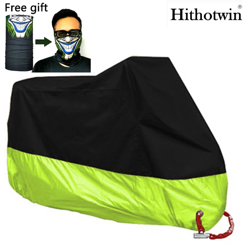 14 цветов, M, L, XL, 2XL, 3XL, 4XL Универсальный Открытый УФ протектор велосипедные аксесуары пыле для самоката Чехлы для мангала Водонепроницаемая Крышка мотоцикла дождевик пальто чехол на мотоцикл скутер Крышка дождя - Цвет: Fluorescence