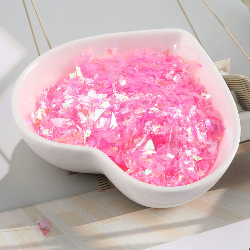 Shell Paper Candy Pieces DIY Cellophane Colorful Crystal Mud Clothing Accessories Epoxy Handmade Materials | Дом и сад