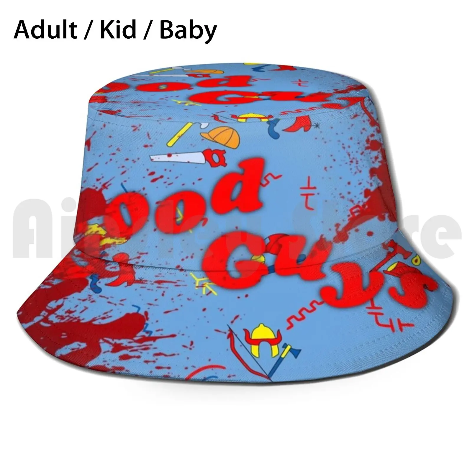 Good Guys Bucket Hat Adult kid baby Beach Sun Hats Chucky Childs Play Bride Of Chucky Good Guys Good Guy Doll Good Guys Doll