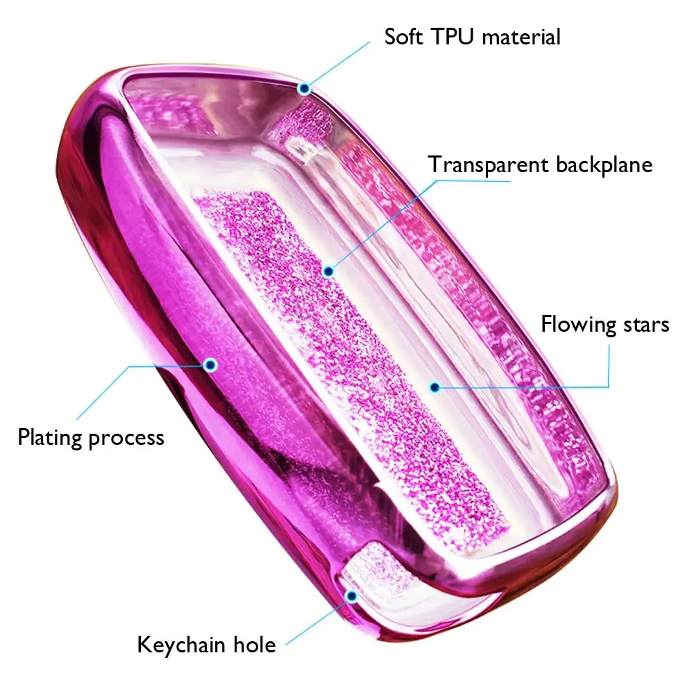 ТПУ чехол для ключей автомобиля Land Rover freelander Evoque Discovery Range Jaguar XF XJ зыбучие пески