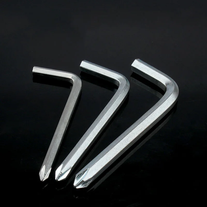 Шестигранный ключ L-типа 4/5/6 мм двухцелевая отвертка Torx и шестигранный прочные