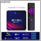 Android 11 TV Box 4k HDR RK3318 4 Гб оперативной памяти, 32 ГБ оперативной памяти, 64GB Quad core 2,4 г 5G Wi-Fi Google Play 3D IP Smart Декодер каналов кабельного телевидения компьютерной приставки к телевизору USB3.0 Bluetooth