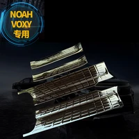 for toyota voxy noah 80 series threshold bar 304 stainless steel sequins modification sticker car accessories