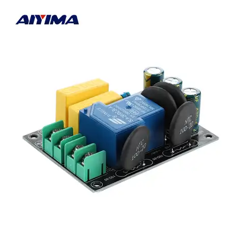 AIYIMA блок питания 2000 Вт, Мягкая пусковая плата 30А, защита от задержки питания AC220V DIY класс A, усилитель, динамик