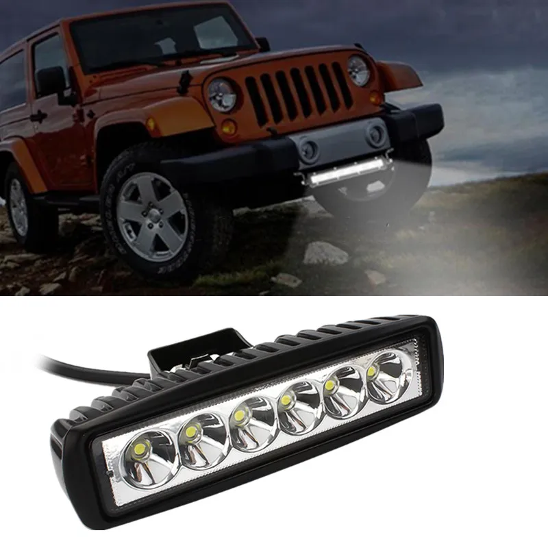 Автомобильные фары светодиодный лампы Универсальный 18 Вт ночное прожектор