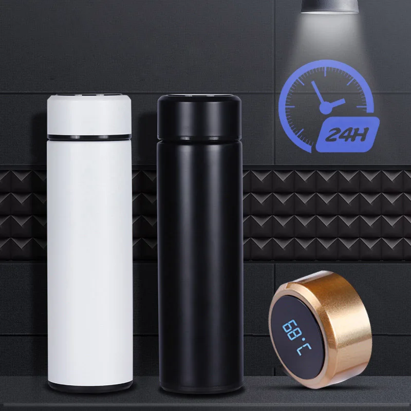 

Интеллектуальный термос, вакуумные фляжки, бутылка из нержавеющей стали, термос с индикатором температуры, бутылка для горячей воды, дорожн...