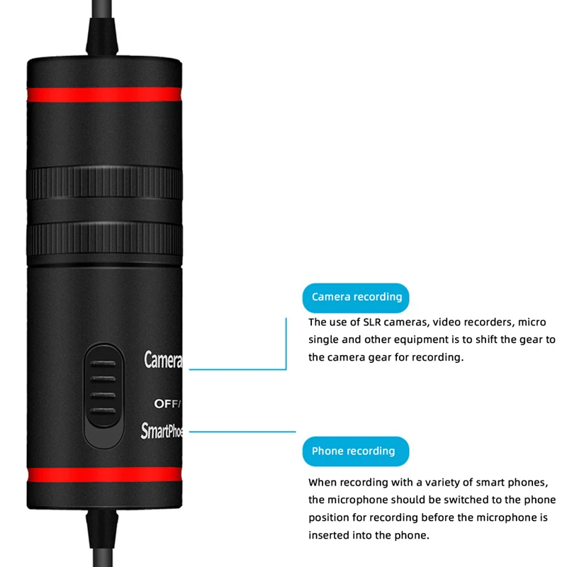 3 5 мм o Видео Запись отворотом микрофон для телефона Android Mac Vlog OSMO Экшн камеры