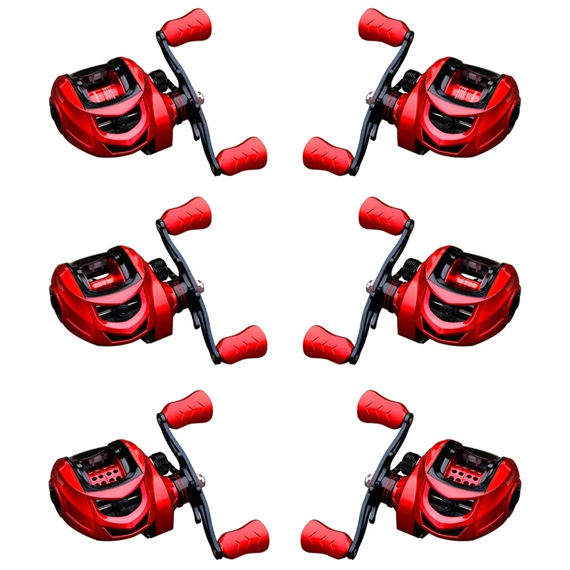 

Water Drop Wheel Fishing Wheel 7.2:1 High Speed RatioBearings: 9+1BBThe Braking Force In 10 Gear Is 10KG