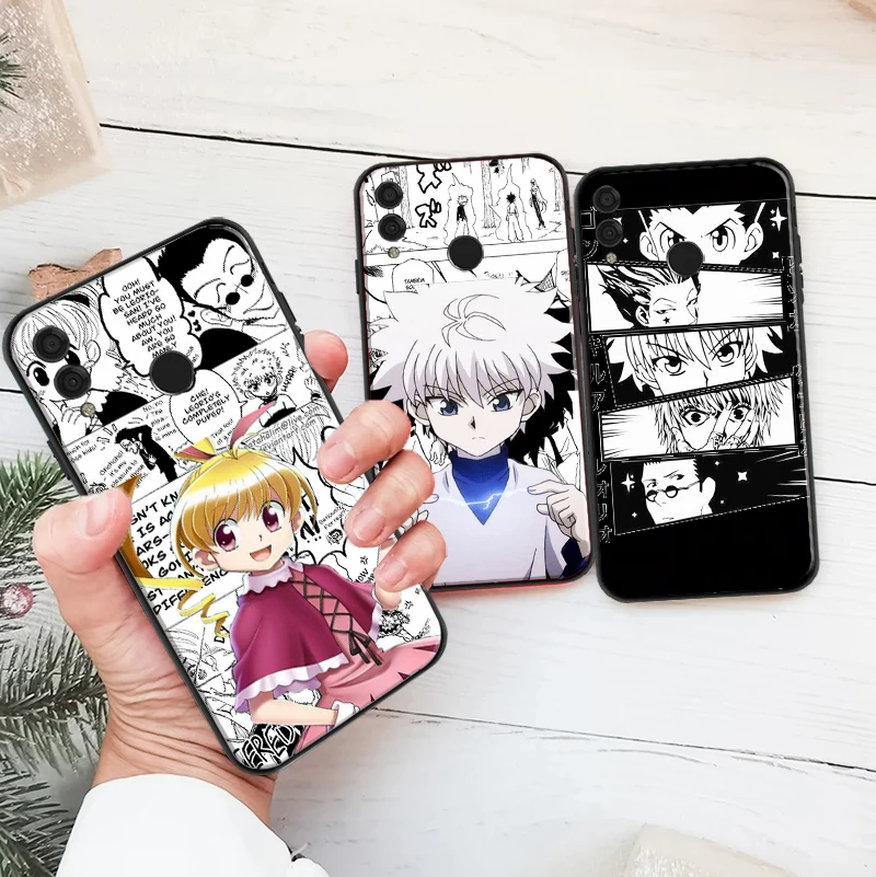 

Amine Hunter X Hunter Killua HXH Case Funda For Huawei Honor 7X 8X 8C 9 V9 9X 10 V10 10i V20 20i 30 Lite Back Cover Coques