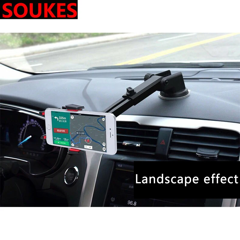Rotation Sucker Car Mobile phone GPS navigation Holder For Chevrolet Cruze Aveo Opel Insignia Ssangyong kyron rexton Honda
