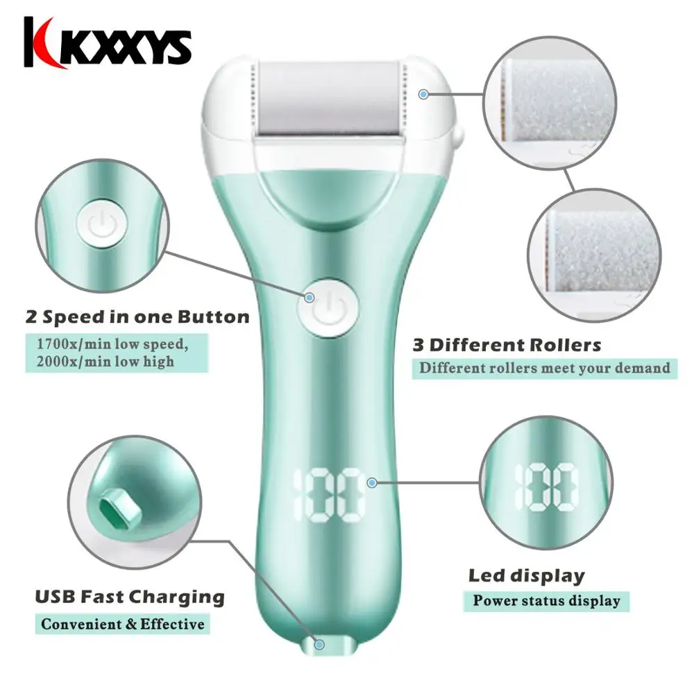 Электрическая пилка для ног инструмент ухода за огрубевшей кожей удаление с