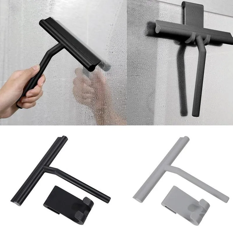 Силиконовые окна плитка Стекло щетка очистки скребка душевое зеркало для