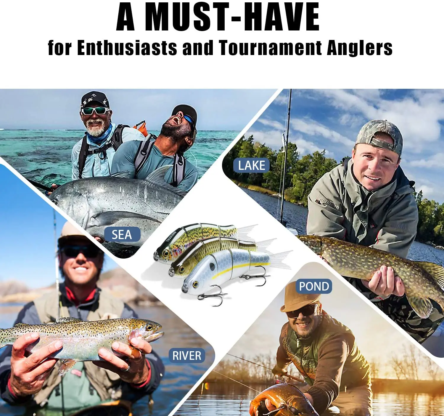 12 см приманки 17g Германии Классический 4 сегментов мягкий ворсистый хвост