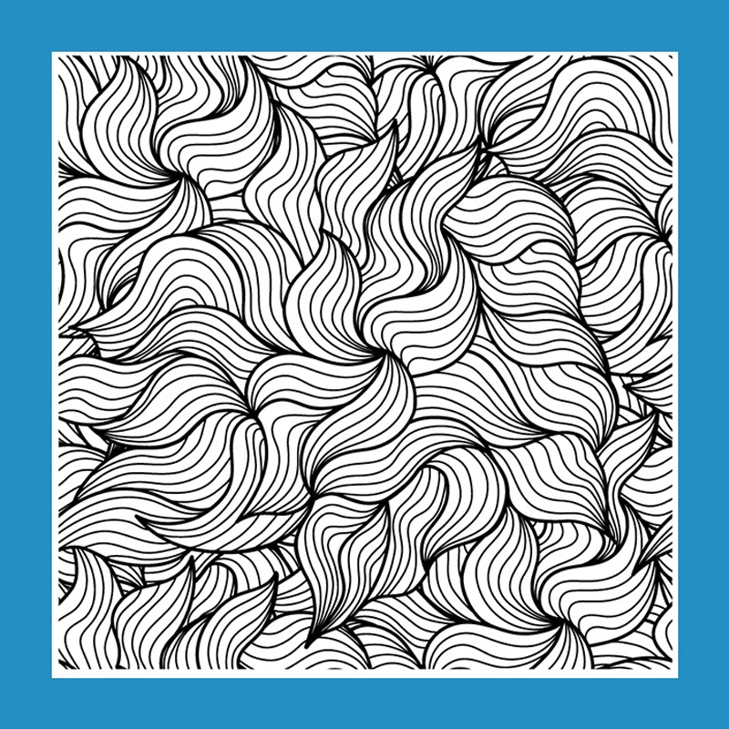 Прозрачные штампы с текстурой линий ZATWBS для скрапбукинга сделай