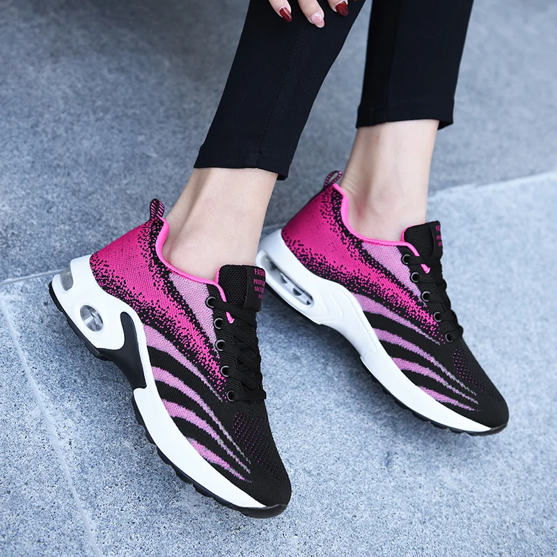 Женские кроссовки для бега из сетчатого материала Повседневная парусиновая