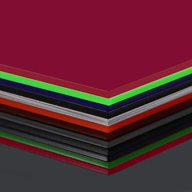 15 × 15 см доска из оргстекла цветной акриловый лист DIY Модель делая доска из оргстекла