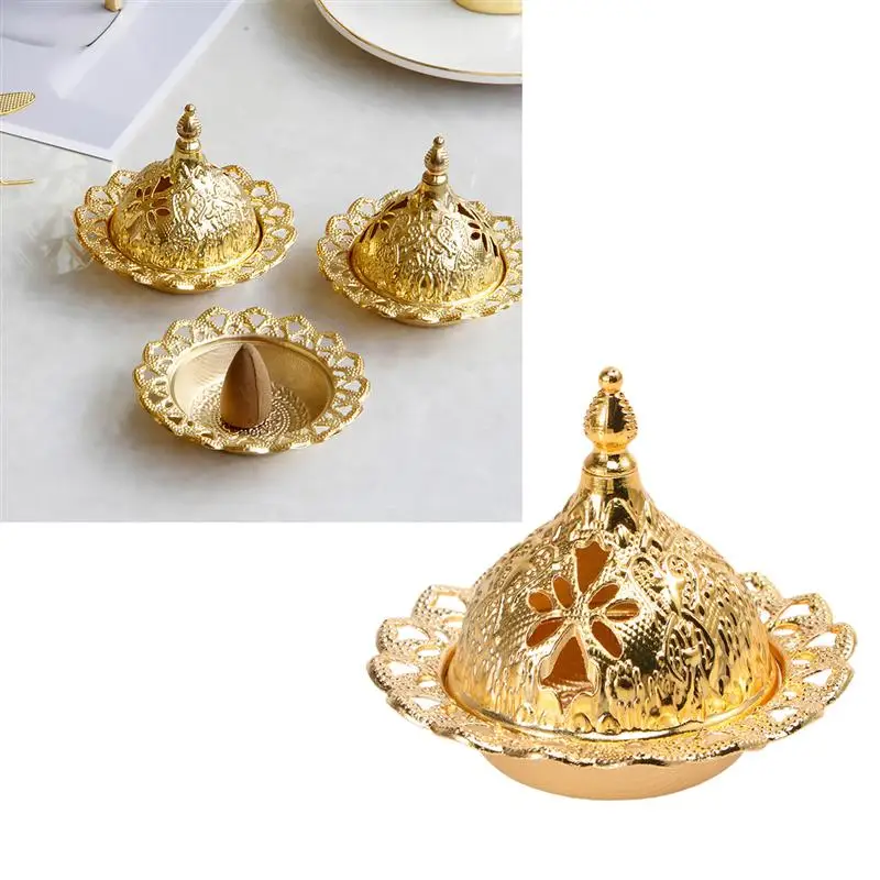 Металлическая горелка для благовоний шикарная буддистская подставка