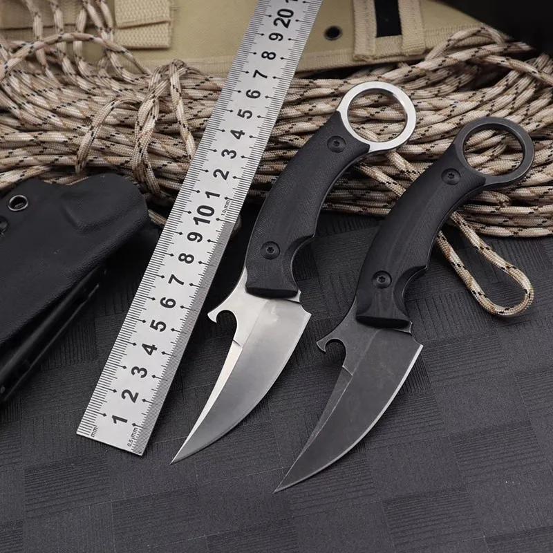 Тактический нож HS Tools Mako охотничий Клинок с фиксированным лезвием из стали 5Cr1 3Mov