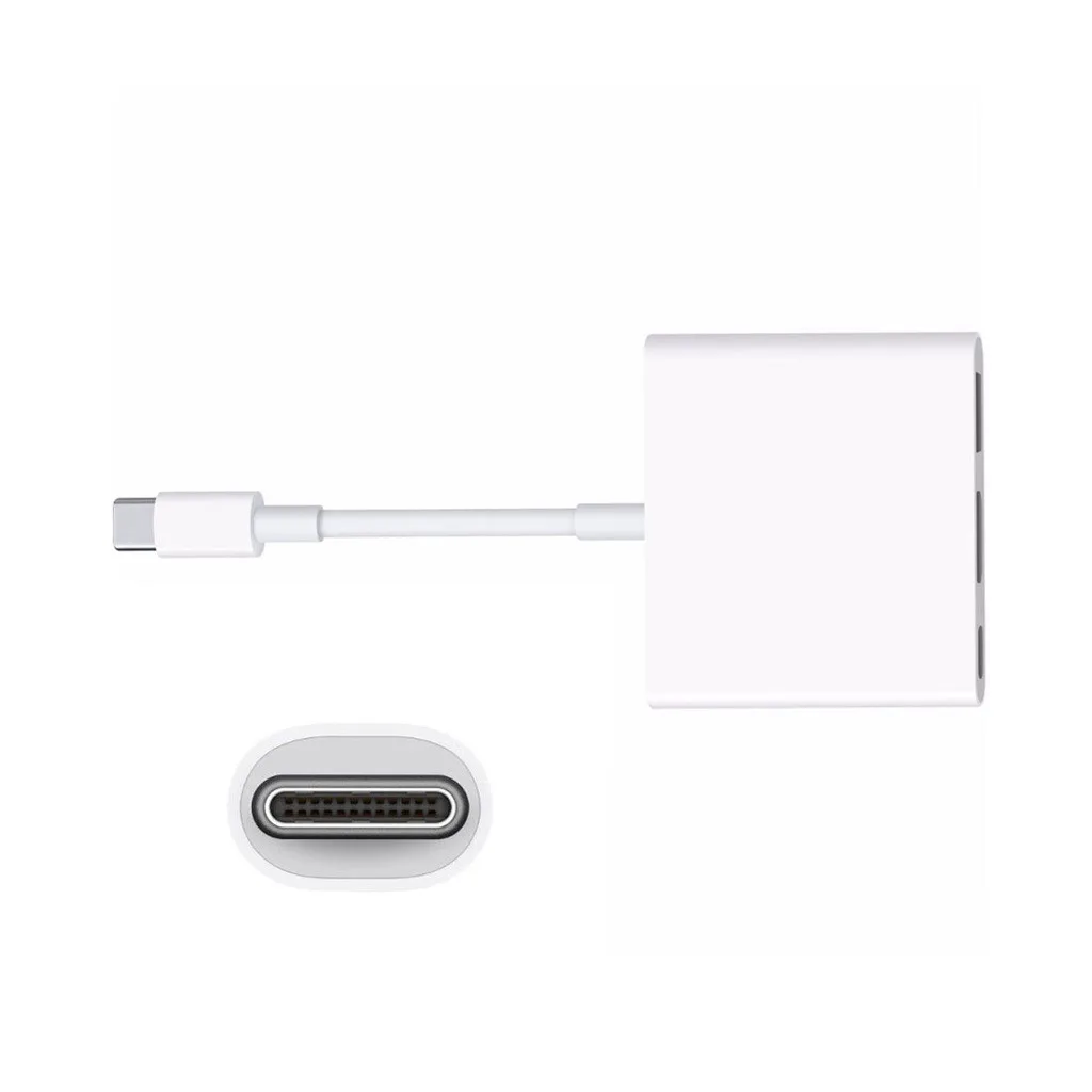 Gen uine  Apple USB-C  av-    MJ1K2AM/  HDMI USB 3, 1 Type-C    VGA / USB 3, 0
