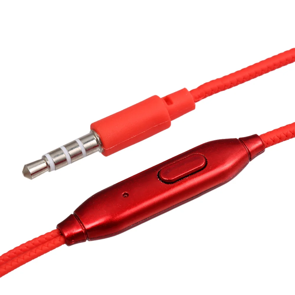 Проводные наушники 3 5 мм гарнитура стереонаушники для музыки с линейным