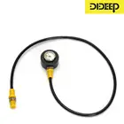 Новый модернизированный манометр DIDEEP, замена подходит для серии DIDEEP, резервуар для подводного плавания с резьбой M10 * 1, авиационный алюминий