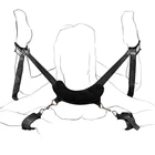 Бандаж наручники, подушка для шеи и манжета на лодыжку набор для БДСМ бондажа флирт без вибратора Эротические Секс-игрушки для женщин секс-шоп для пар