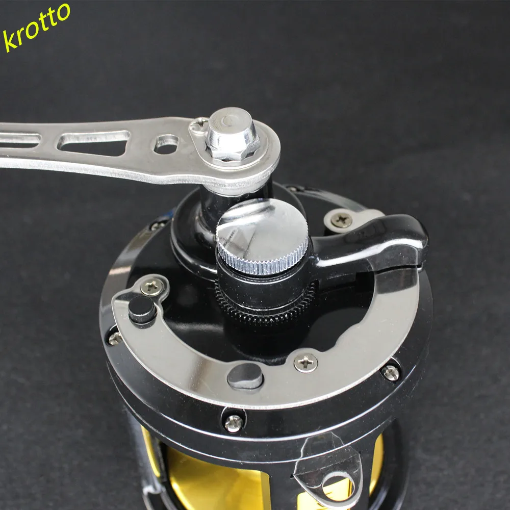3.4:1 12000 Right Hand 8 Bearings Saltwater Fishing Reels Deep Sea Trolling Drum Reel Max Drag 25kg | Спорт и развлечения