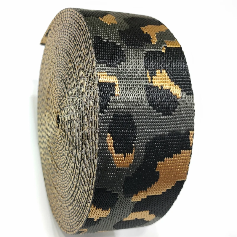 2 дюйма жаккардовые нейлоновые лямки 50 мм с леопардовым принтом военный пояс | Дом