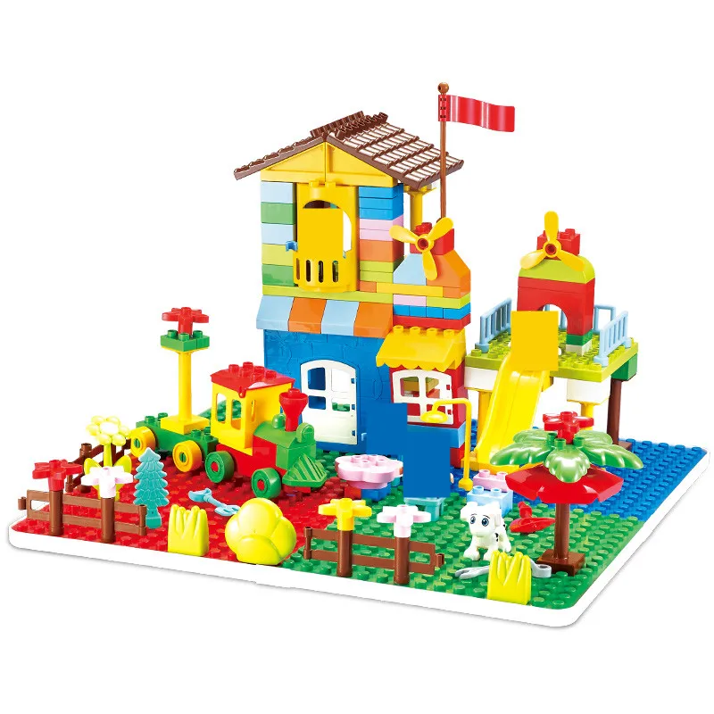 168 шт. Детский конструктор Duplo|Блочные конструкторы| |