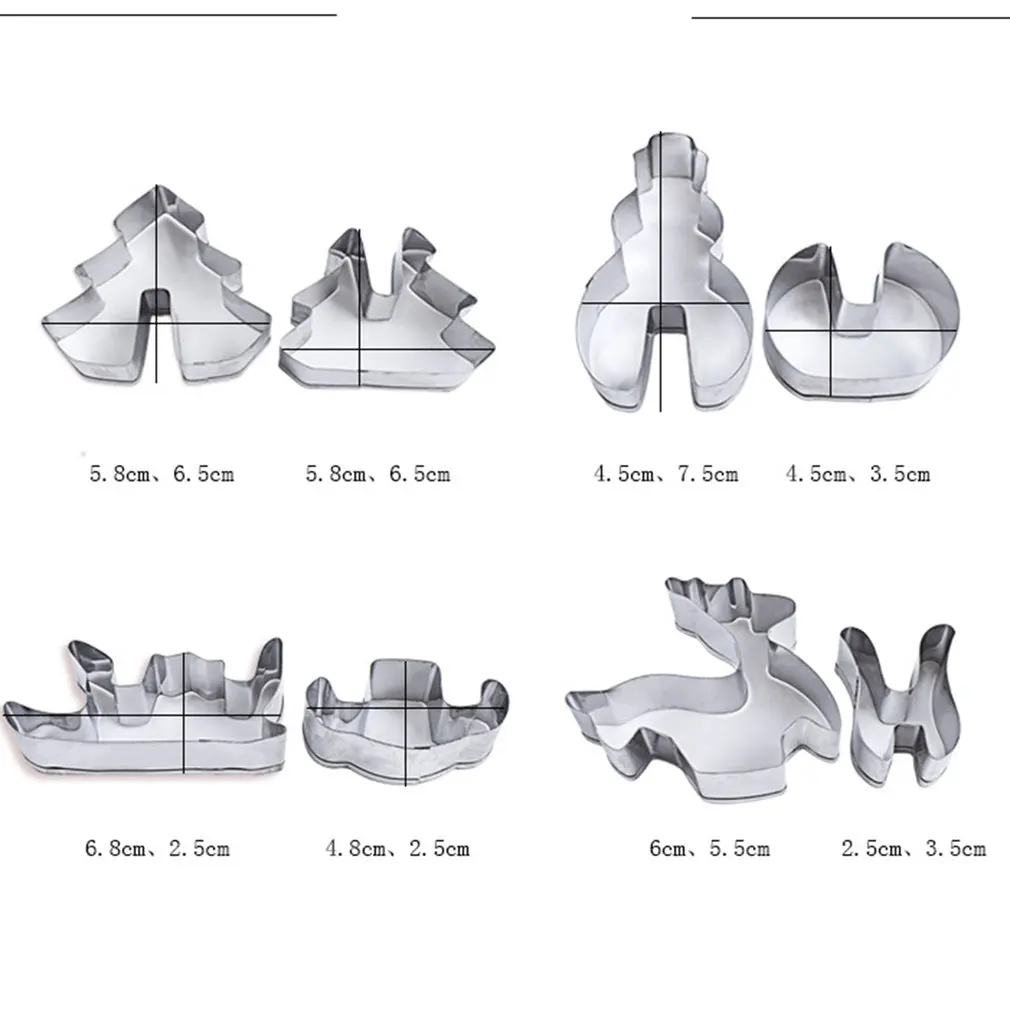 Рождественская кухонная форма для самостоятельной готовки печенья из