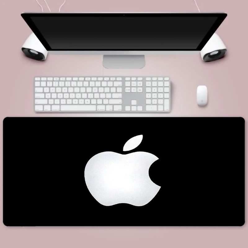 

Apple Logo Mouse Pad Gaming Speed Gamer Large Locking Edge Soft Durable Mouse Carpet Keyboard Mousepad Computer Desk Mat for
