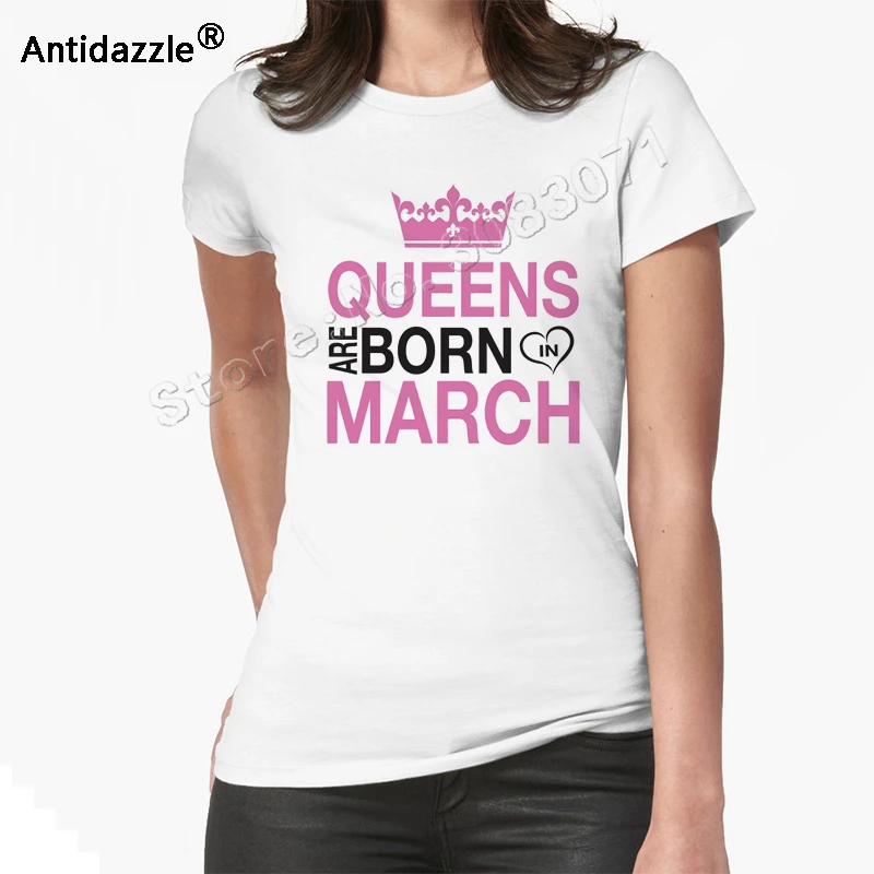 Антиослепляющая популярная новинка Queens are born in November забавная женская футболка с