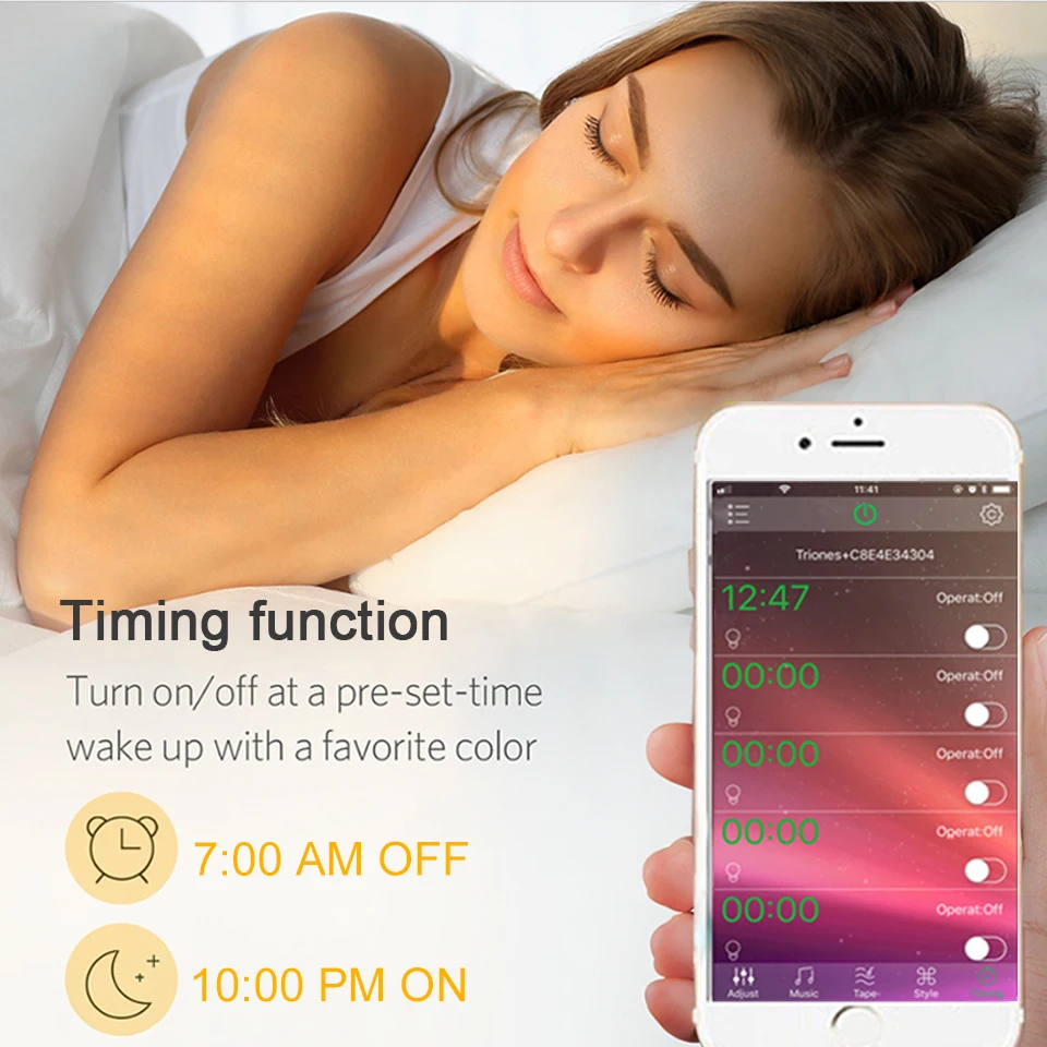 Умная Светодиодная лампа B22 E27 RGBW 15 Вт Wi Fi Bluetooth 4 0 RGB + белый меняющий цвет