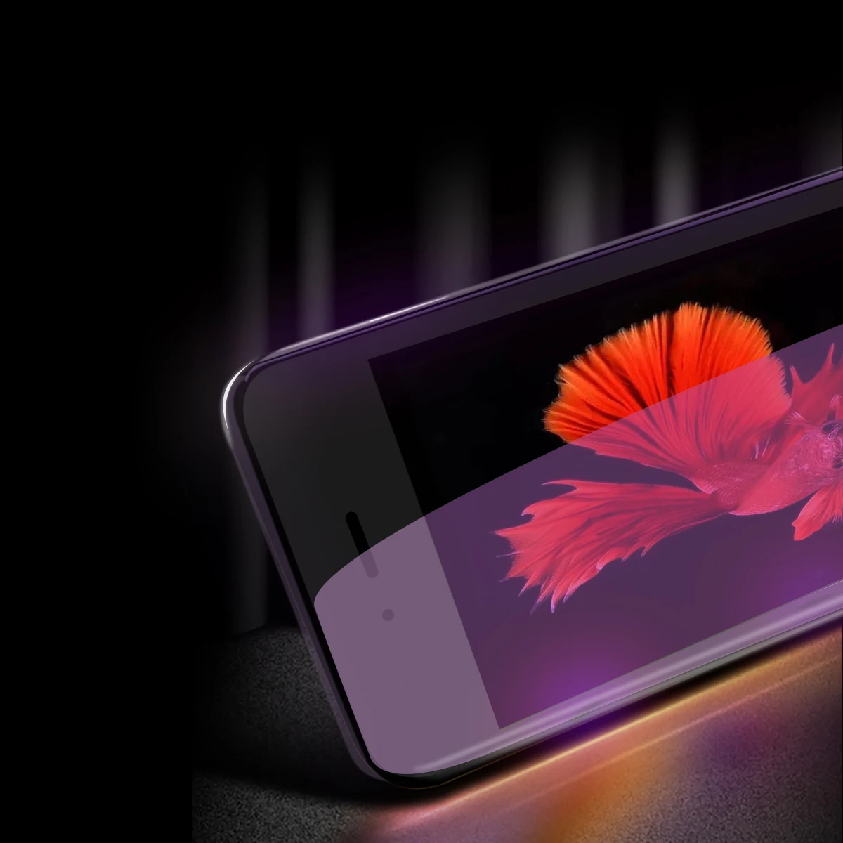 ORICO 2 шт Анти-синий луч закаленное стекло экрана протектор для iphone 6 6S 7 8 анти-УФ