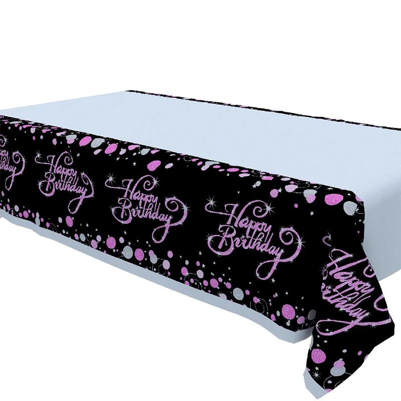 Салфетки и скатерти на день рождения для взрослых | Дом сад