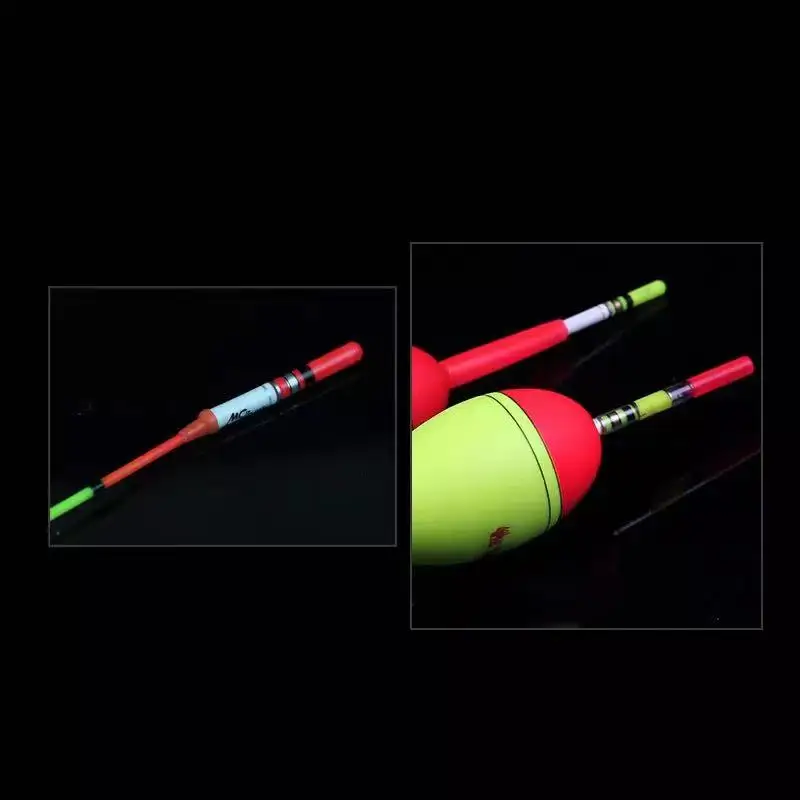 5pcs/lot Light Sticks Green / Red Work with CR322 Battery Operated LED Luminous Float Electronic Night Fishing Tackle | Спорт и