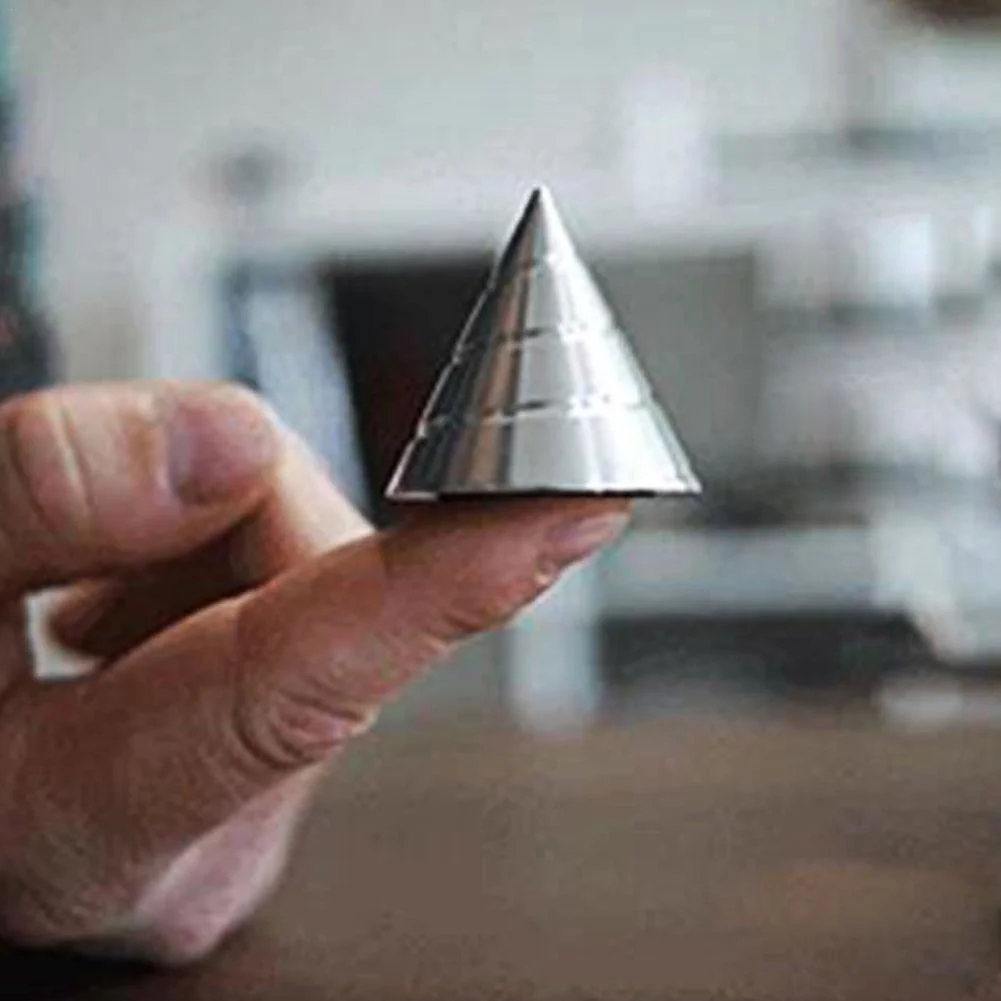 

Fidget Toys Triangular Desktop Gyro Anti Stress Pocket Desk Rotating Toys Hypnosis Transfer Decompression Stress Relief Toy