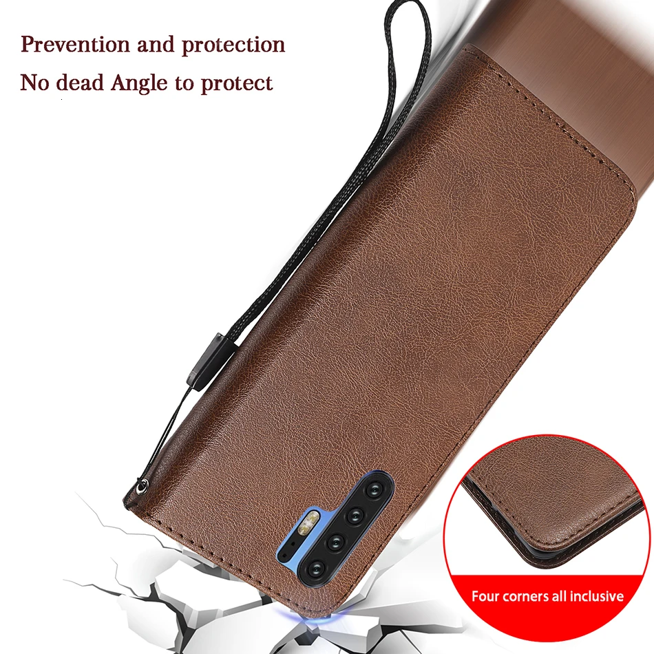 Однотонный Чехол книжка с бумажником для Huawei Mate 7 8 9 10 20 30 P30 P20 Pro P10 P8 P9 Lite 2017 2019 20X