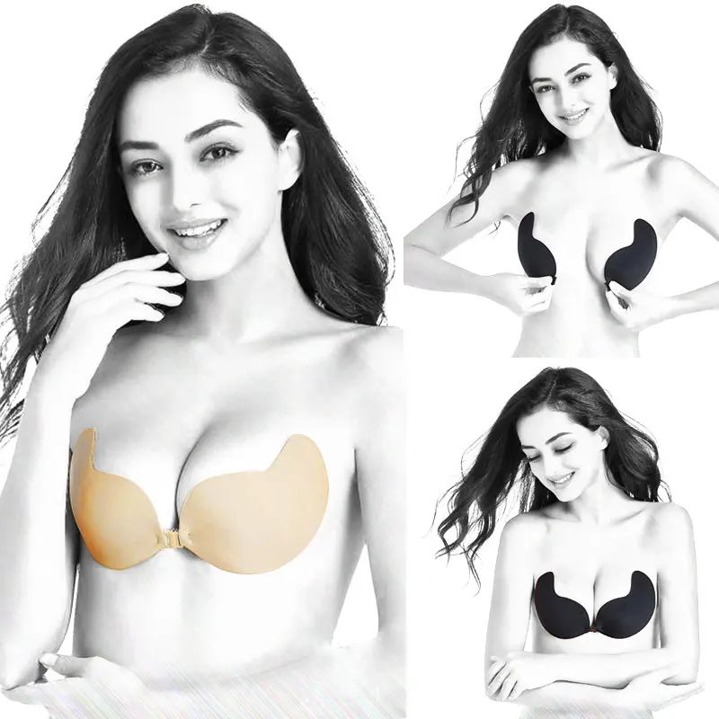 Mango strepless свободу невидимый бюстгальтер подтяжка груди лента силиконовый съемное
