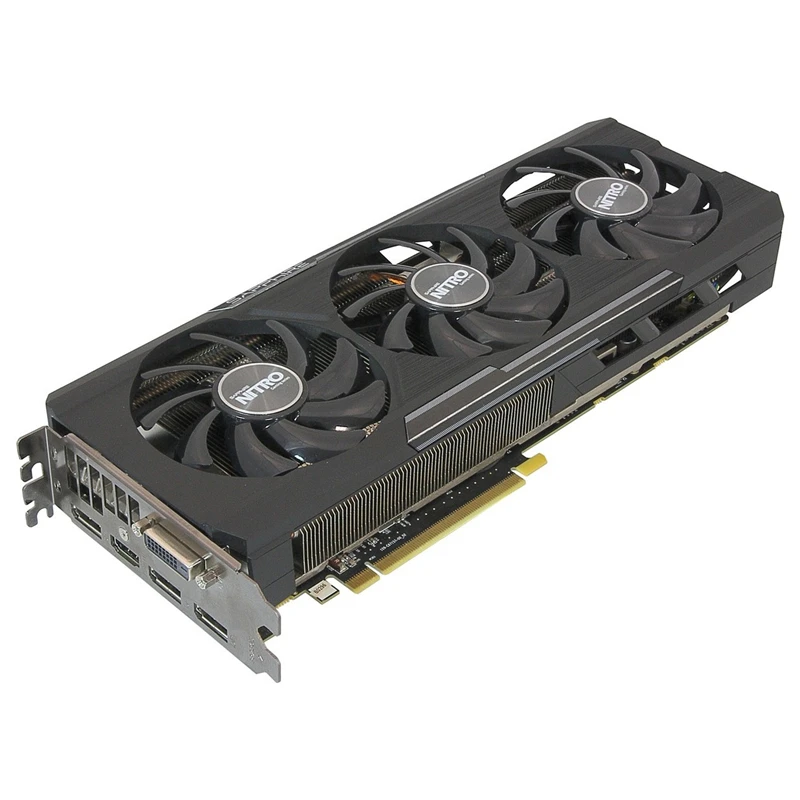 Видеокарта SAPPHIRE R9 390 4 Гб AMD Radeon R9390 видеоэкран карты GPU плата настольный компьютер