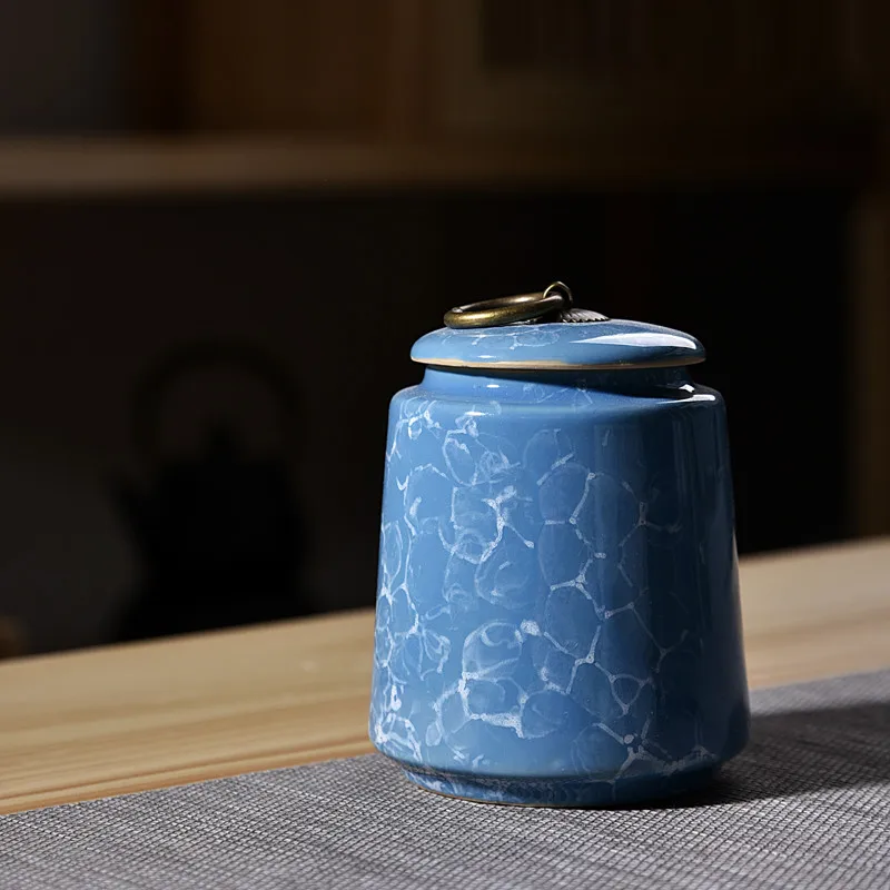 Красочные высококачественные банки для чая ретро керамические конфет