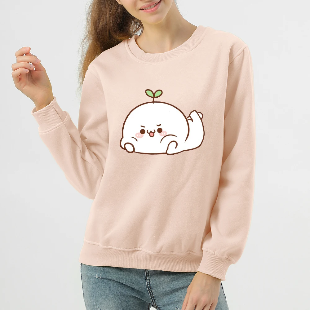 Толстовка женская с капюшоном Милый хлопковый Свитшот оверсайз в стиле Kpop